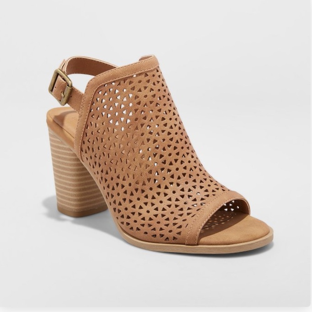 Open Toe Booties